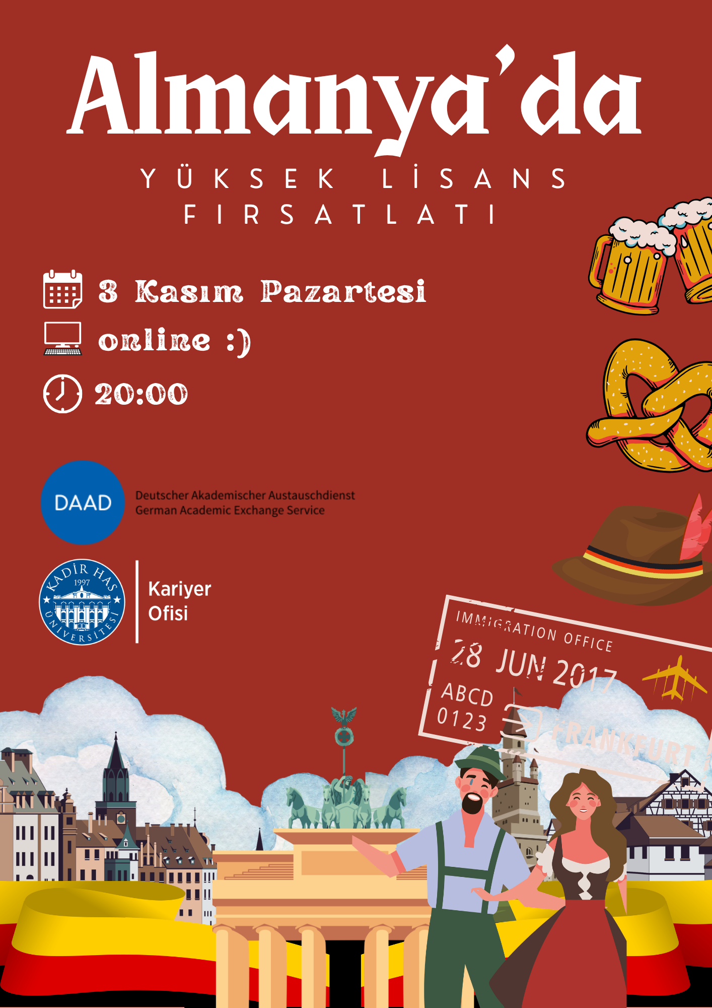 Almanya'da Yüksek Lisans Fırsatları