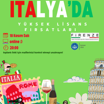 İtalya'da Yüksek Lisans Fırsatları